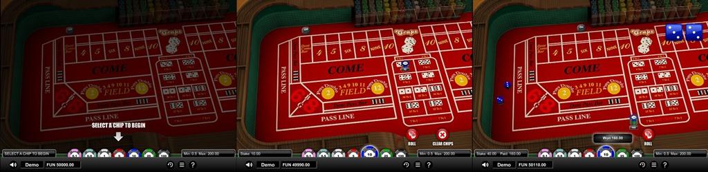 Craps softgamings