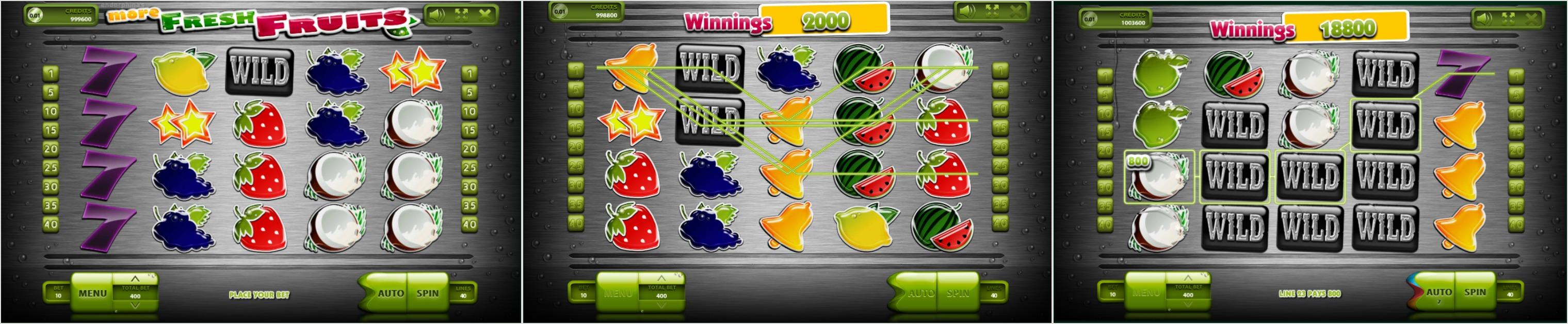 SoftGamings More Fresh Fruits