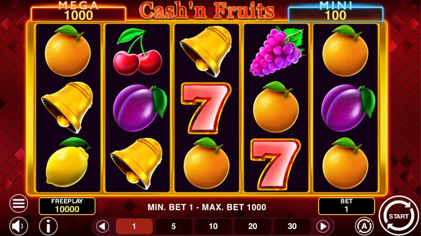 Cash'n Fruits Hold And Win