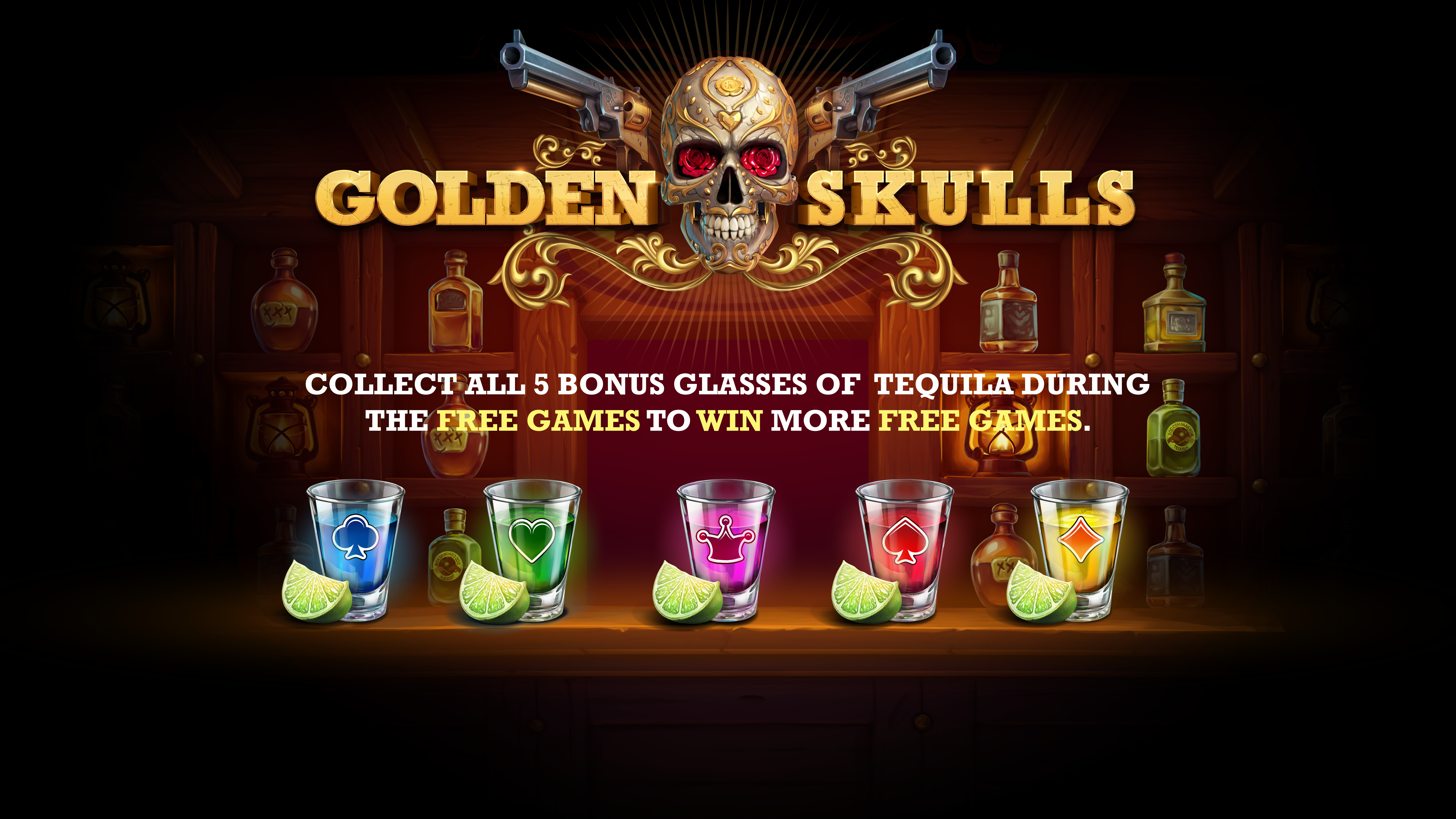 Golden Skulls